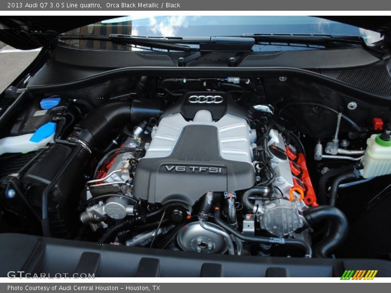 Orca Black Metallic / Black 2013 Audi Q7 3.0 S Line quattro