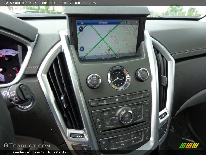 Platinum Ice Tricoat / Titanium/Ebony 2010 Cadillac SRX V6
