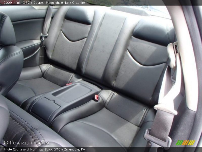 Moonlight White / Graphite 2009 Infiniti G 37 x Coupe