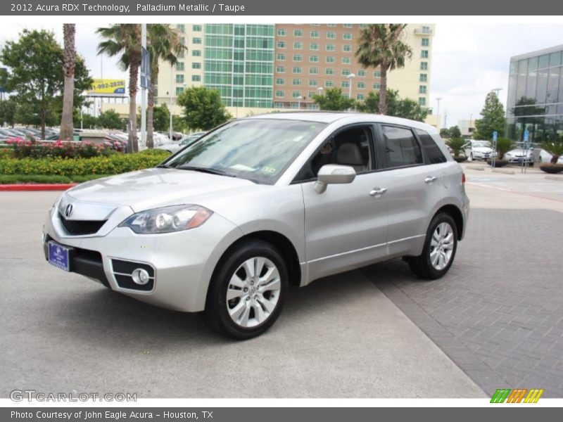 Palladium Metallic / Taupe 2012 Acura RDX Technology