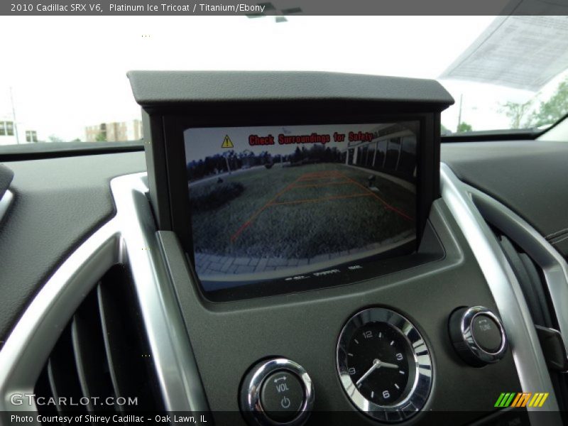 Platinum Ice Tricoat / Titanium/Ebony 2010 Cadillac SRX V6