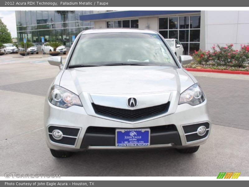 Palladium Metallic / Taupe 2012 Acura RDX Technology