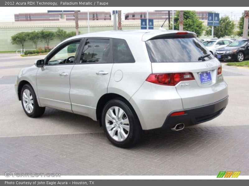 Palladium Metallic / Taupe 2012 Acura RDX Technology