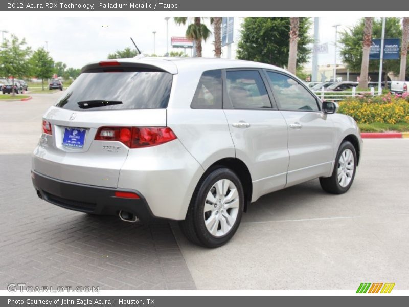 Palladium Metallic / Taupe 2012 Acura RDX Technology