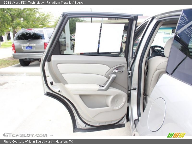 Palladium Metallic / Taupe 2012 Acura RDX Technology