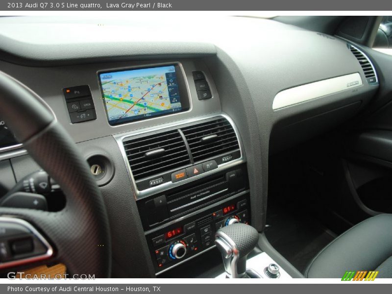 Lava Gray Pearl / Black 2013 Audi Q7 3.0 S Line quattro