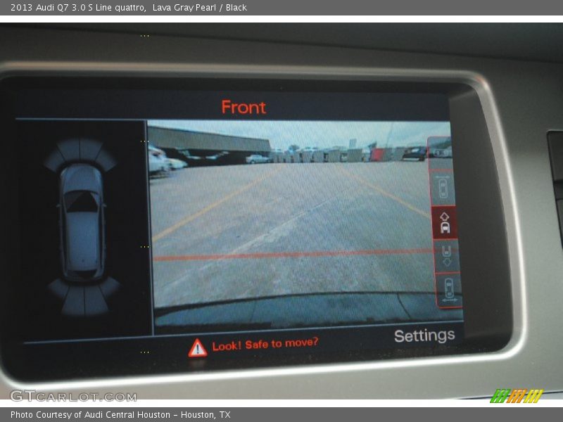 Lava Gray Pearl / Black 2013 Audi Q7 3.0 S Line quattro