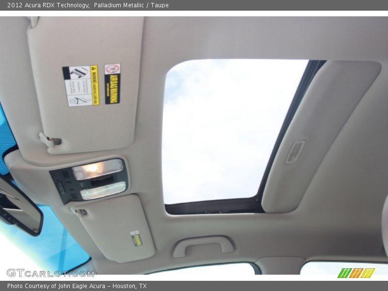 Palladium Metallic / Taupe 2012 Acura RDX Technology
