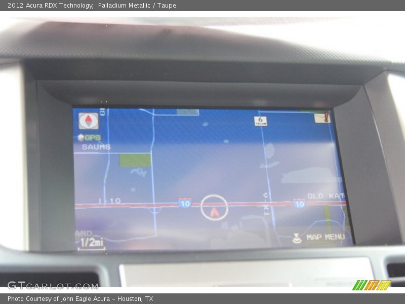 Palladium Metallic / Taupe 2012 Acura RDX Technology