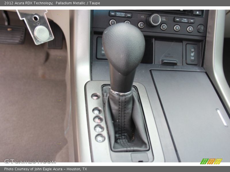  2012 RDX Technology 5 Speed Sequential SportShift Automatic Shifter