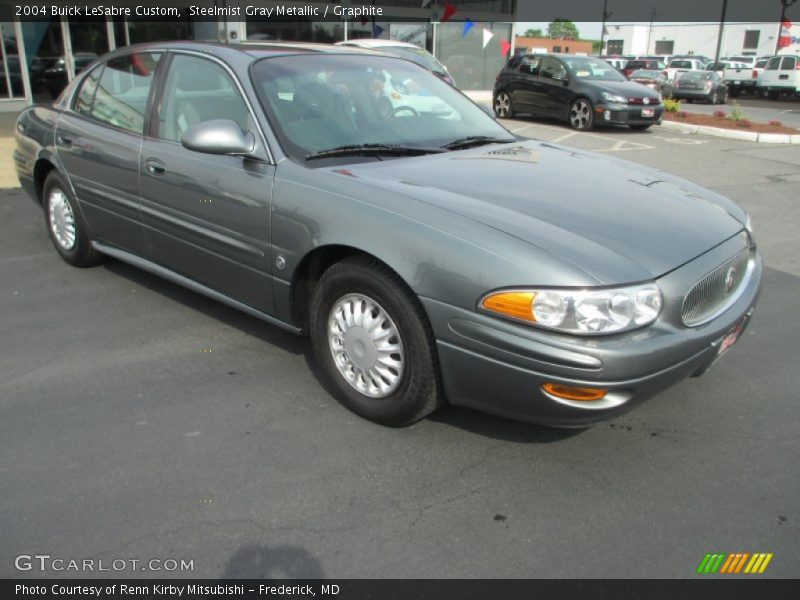 Steelmist Gray Metallic / Graphite 2004 Buick LeSabre Custom