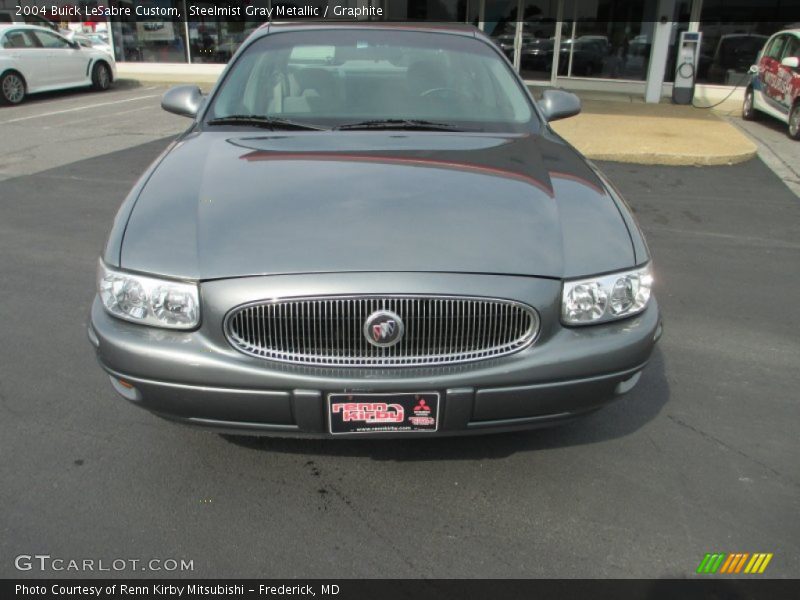 Steelmist Gray Metallic / Graphite 2004 Buick LeSabre Custom