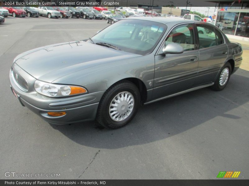 Steelmist Gray Metallic / Graphite 2004 Buick LeSabre Custom
