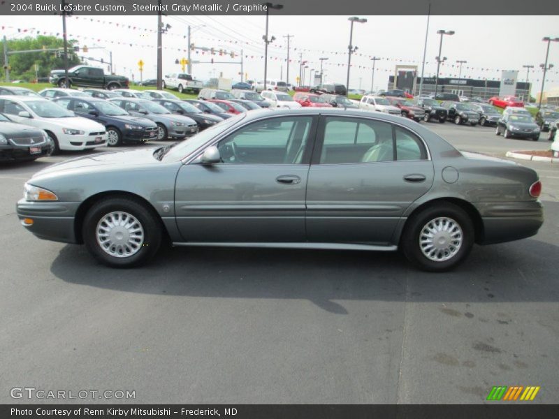 Steelmist Gray Metallic / Graphite 2004 Buick LeSabre Custom