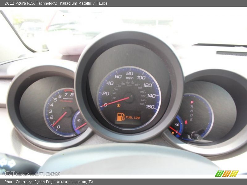  2012 RDX Technology Technology Gauges