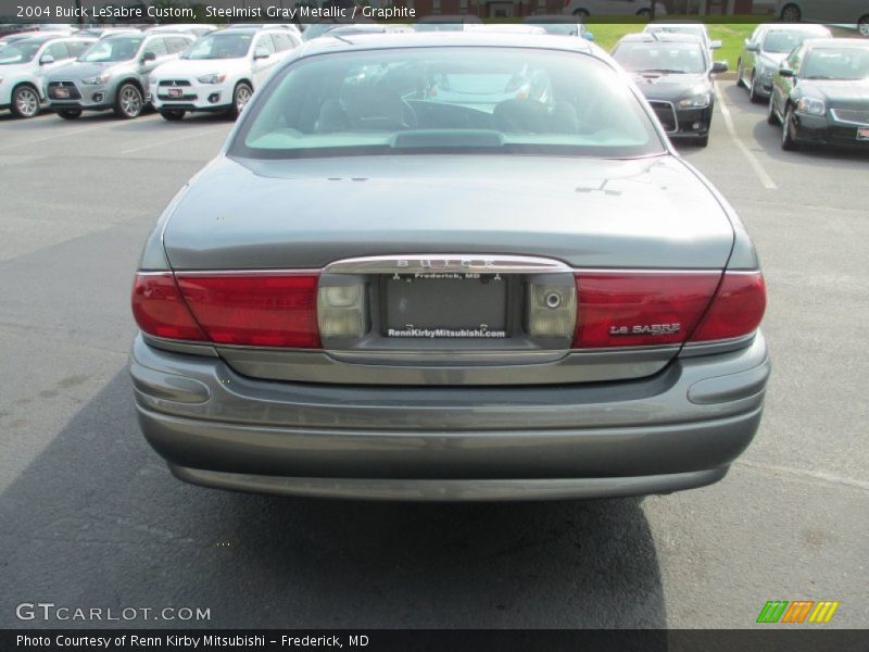 Steelmist Gray Metallic / Graphite 2004 Buick LeSabre Custom