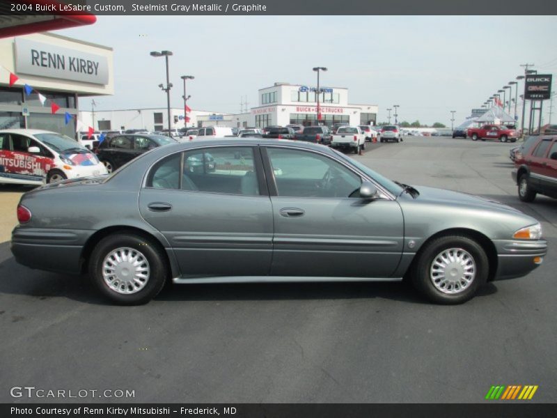 Steelmist Gray Metallic / Graphite 2004 Buick LeSabre Custom