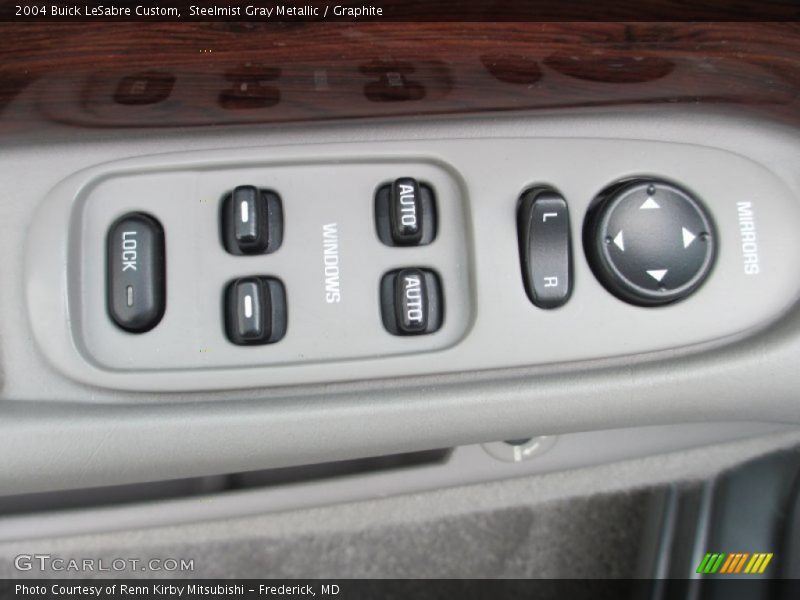 Steelmist Gray Metallic / Graphite 2004 Buick LeSabre Custom