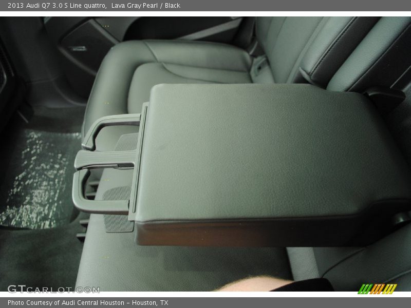 Lava Gray Pearl / Black 2013 Audi Q7 3.0 S Line quattro