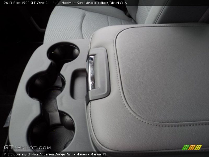 Maximum Steel Metallic / Black/Diesel Gray 2013 Ram 1500 SLT Crew Cab 4x4