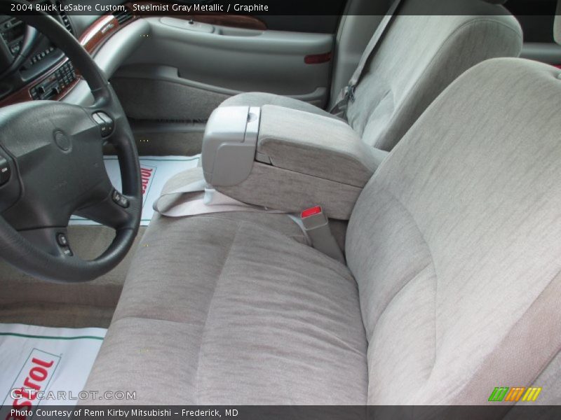 Steelmist Gray Metallic / Graphite 2004 Buick LeSabre Custom