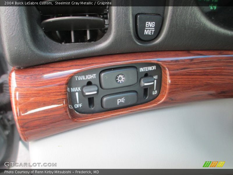Steelmist Gray Metallic / Graphite 2004 Buick LeSabre Custom