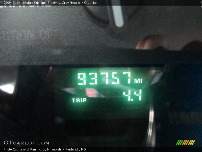 Steelmist Gray Metallic / Graphite 2004 Buick LeSabre Custom