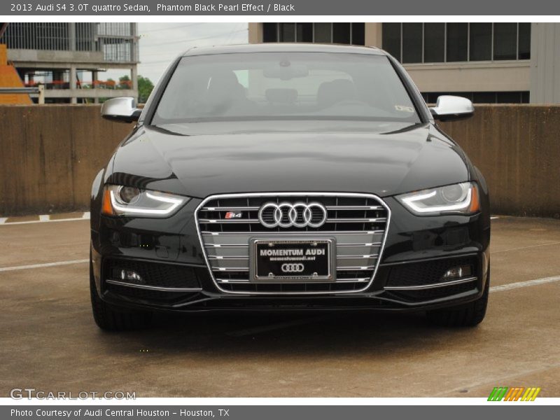 Phantom Black Pearl Effect / Black 2013 Audi S4 3.0T quattro Sedan