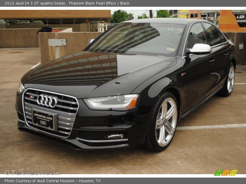 Phantom Black Pearl Effect / Black 2013 Audi S4 3.0T quattro Sedan