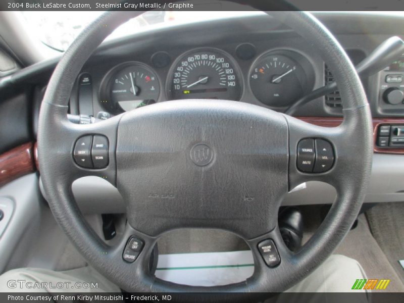Steelmist Gray Metallic / Graphite 2004 Buick LeSabre Custom