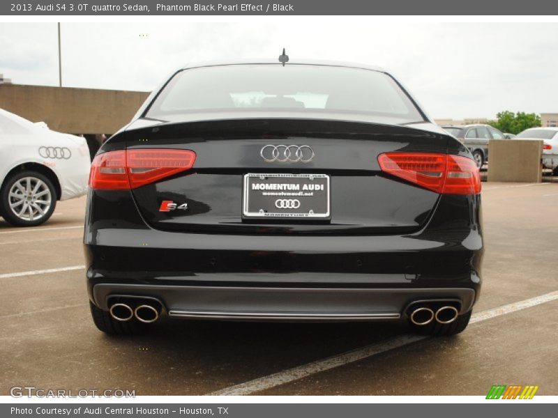 Phantom Black Pearl Effect / Black 2013 Audi S4 3.0T quattro Sedan