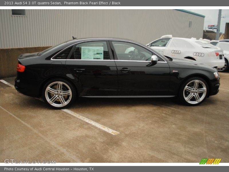 Phantom Black Pearl Effect / Black 2013 Audi S4 3.0T quattro Sedan