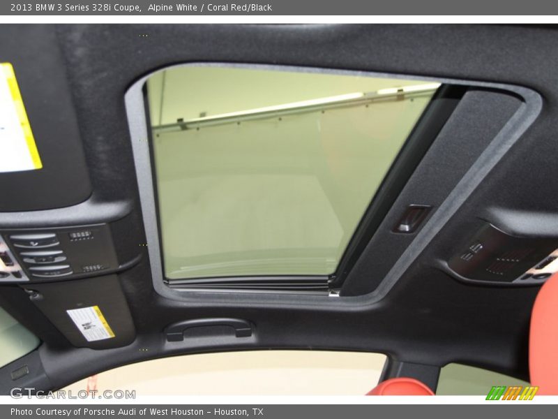 Sunroof of 2013 3 Series 328i Coupe