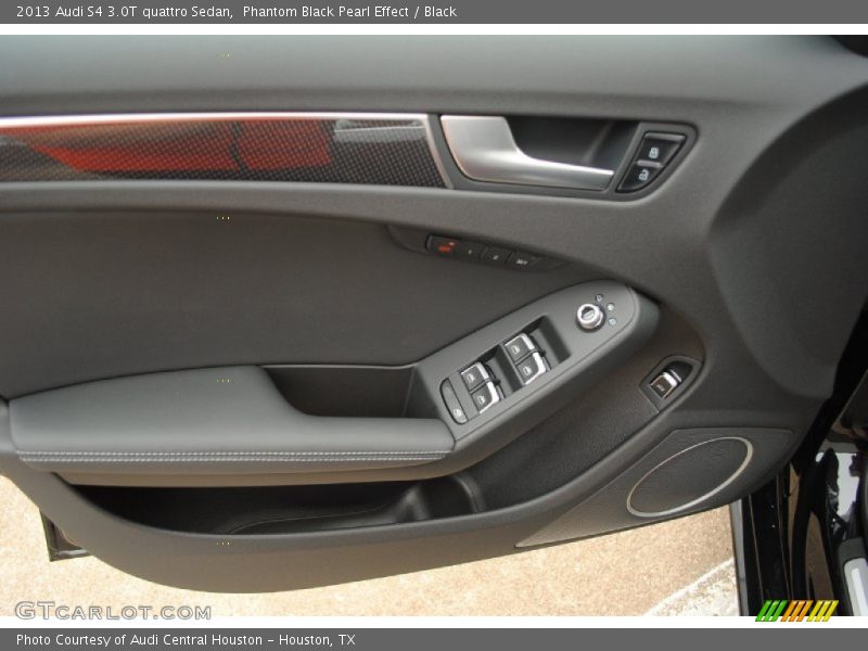 Phantom Black Pearl Effect / Black 2013 Audi S4 3.0T quattro Sedan