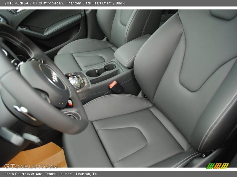 Phantom Black Pearl Effect / Black 2013 Audi S4 3.0T quattro Sedan