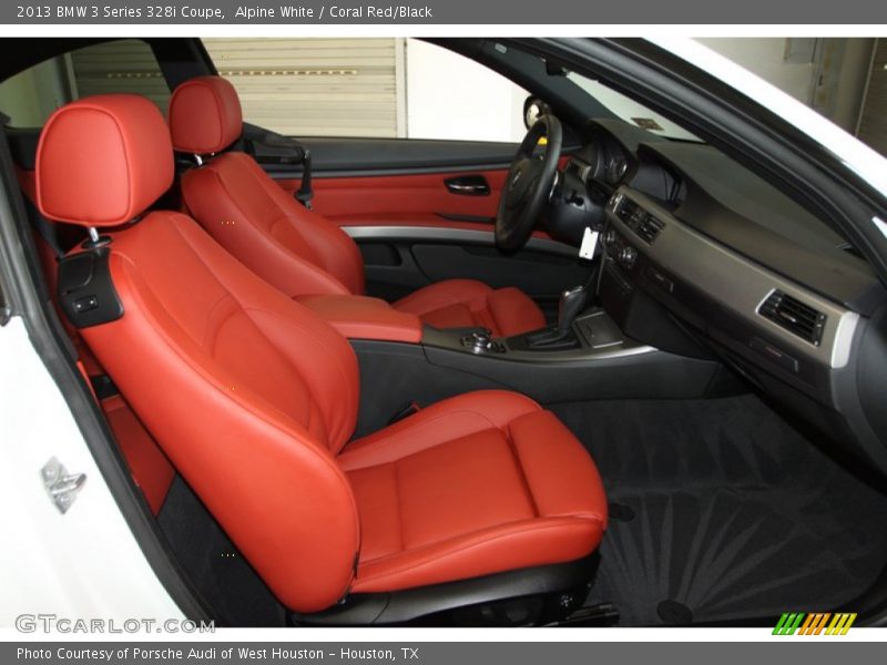 Front Seat of 2013 3 Series 328i Coupe