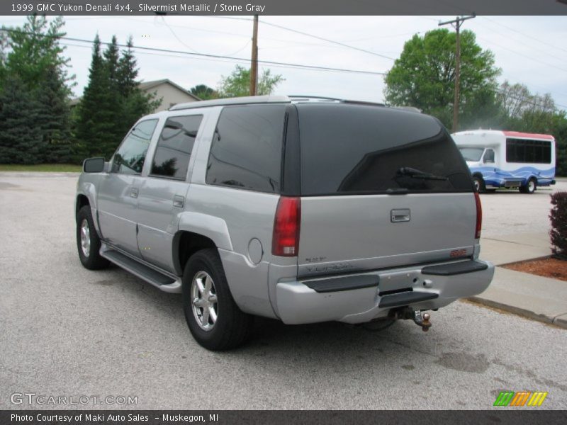 Silvermist Metallic / Stone Gray 1999 GMC Yukon Denali 4x4