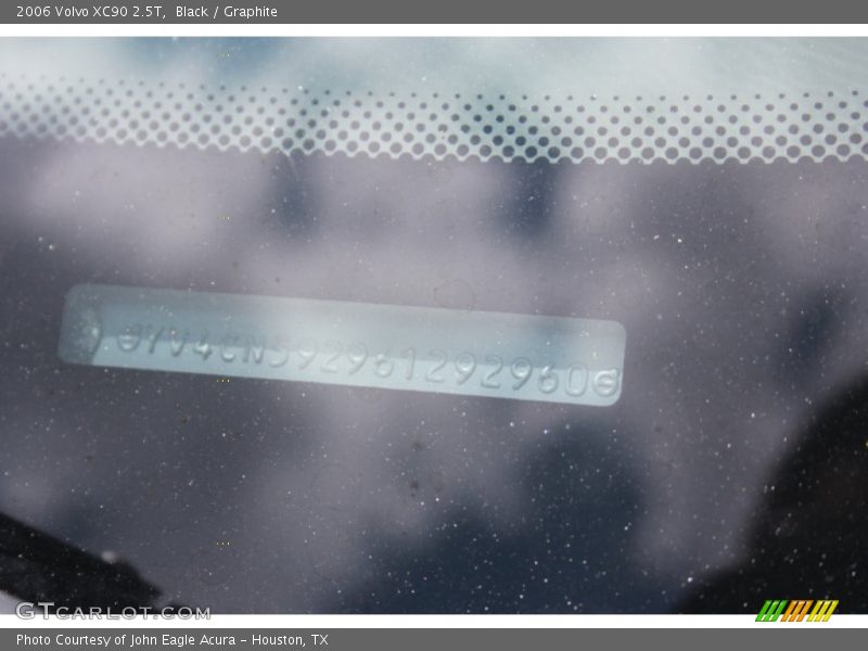 Black / Graphite 2006 Volvo XC90 2.5T