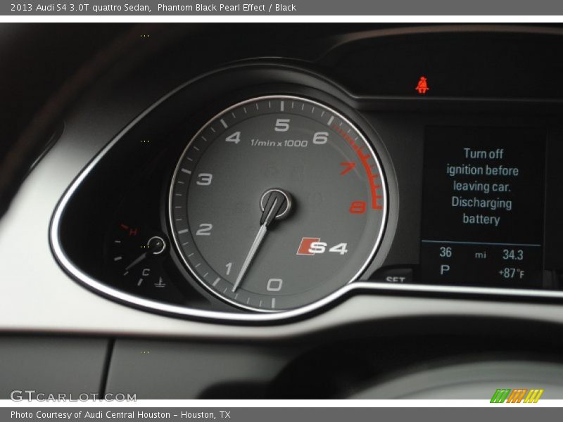 Phantom Black Pearl Effect / Black 2013 Audi S4 3.0T quattro Sedan