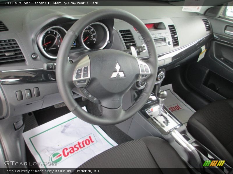 Dashboard of 2013 Lancer GT