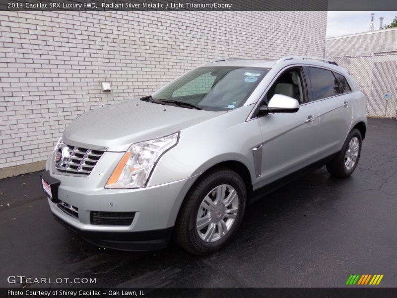 Radiant Silver Metallic / Light Titanium/Ebony 2013 Cadillac SRX Luxury FWD