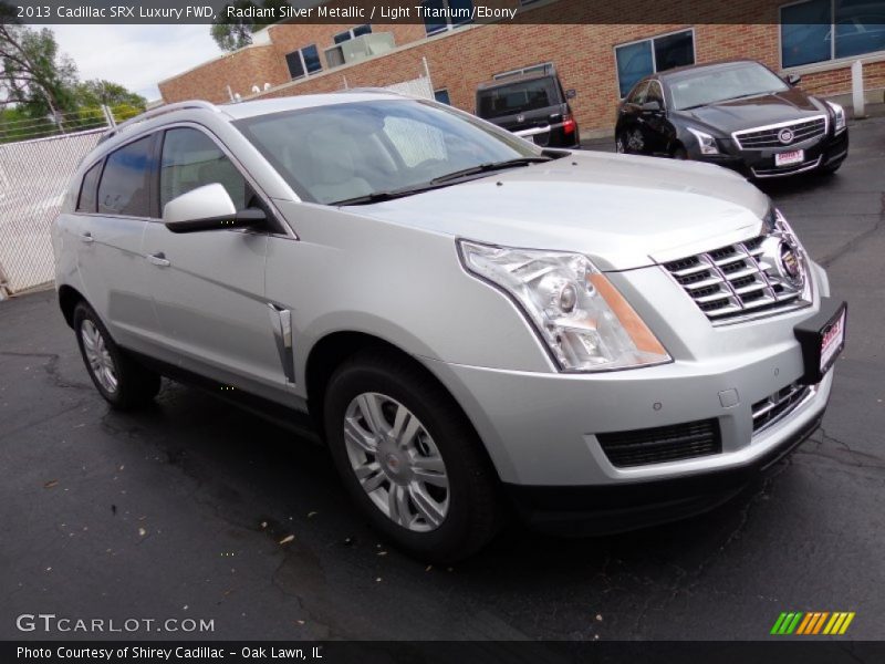 Radiant Silver Metallic / Light Titanium/Ebony 2013 Cadillac SRX Luxury FWD