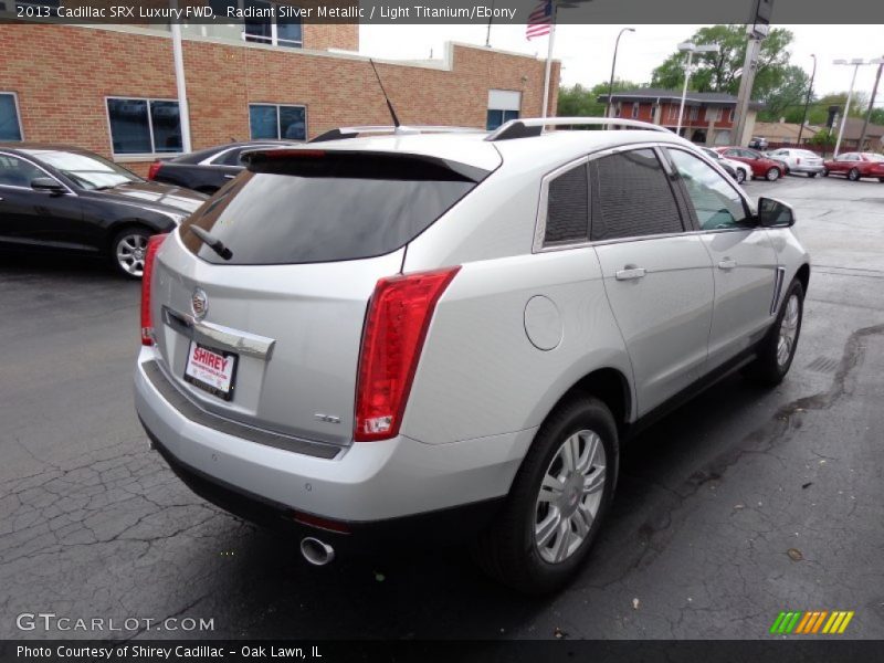 Radiant Silver Metallic / Light Titanium/Ebony 2013 Cadillac SRX Luxury FWD