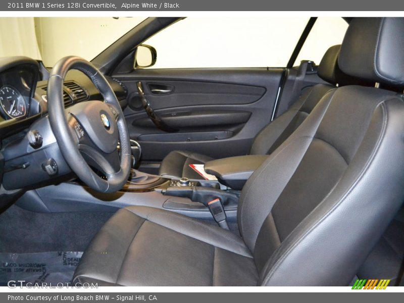 Front Seat of 2011 1 Series 128i Convertible