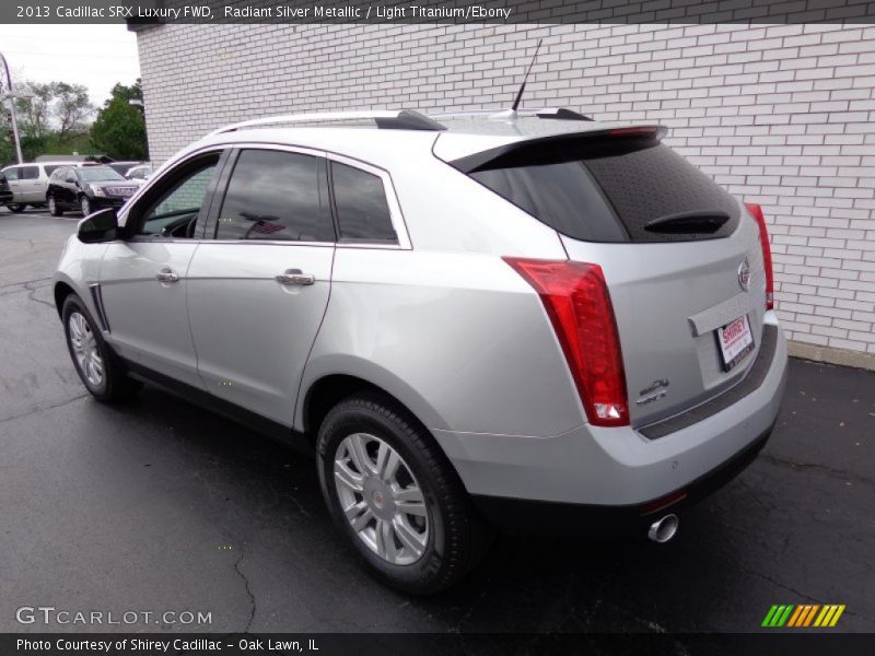 Radiant Silver Metallic / Light Titanium/Ebony 2013 Cadillac SRX Luxury FWD