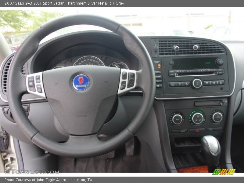 Dashboard of 2007 9-3 2.0T Sport Sedan