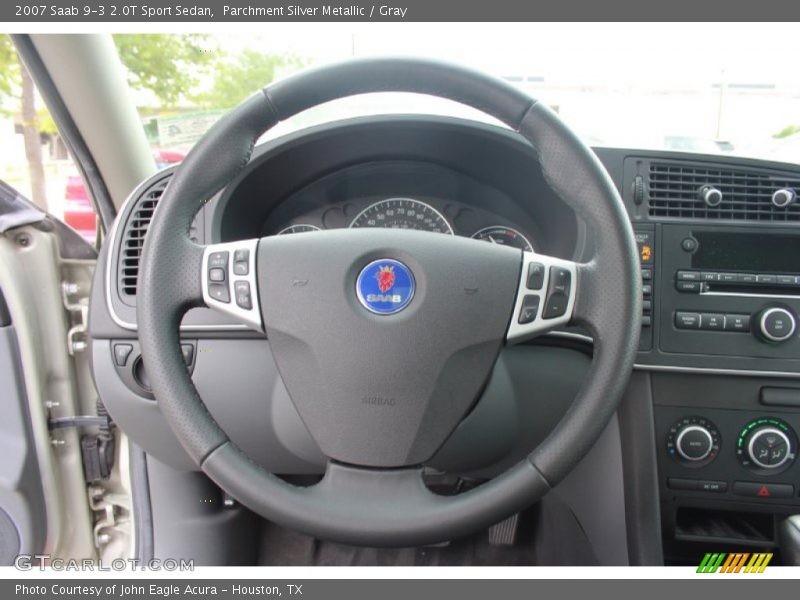  2007 9-3 2.0T Sport Sedan Steering Wheel