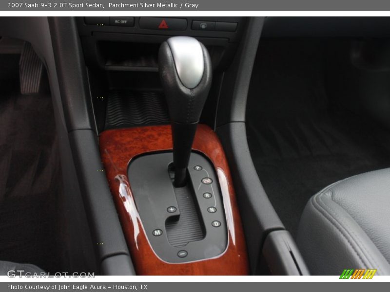  2007 9-3 2.0T Sport Sedan 5 Speed Sentronic Automatic Shifter