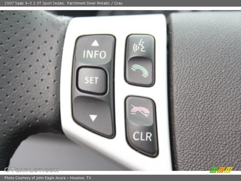 Controls of 2007 9-3 2.0T Sport Sedan