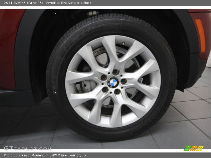 Vermilion Red Metallic / Black 2011 BMW X5 xDrive 35i
